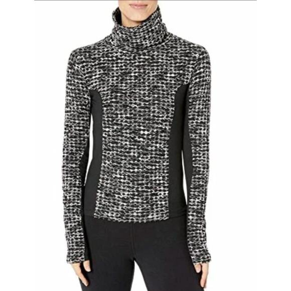 Nike Pro HyperWarm Long-Sleeve Brushed cowl turtleneck Top - EUC, Women's xs - Picture 1 of 9